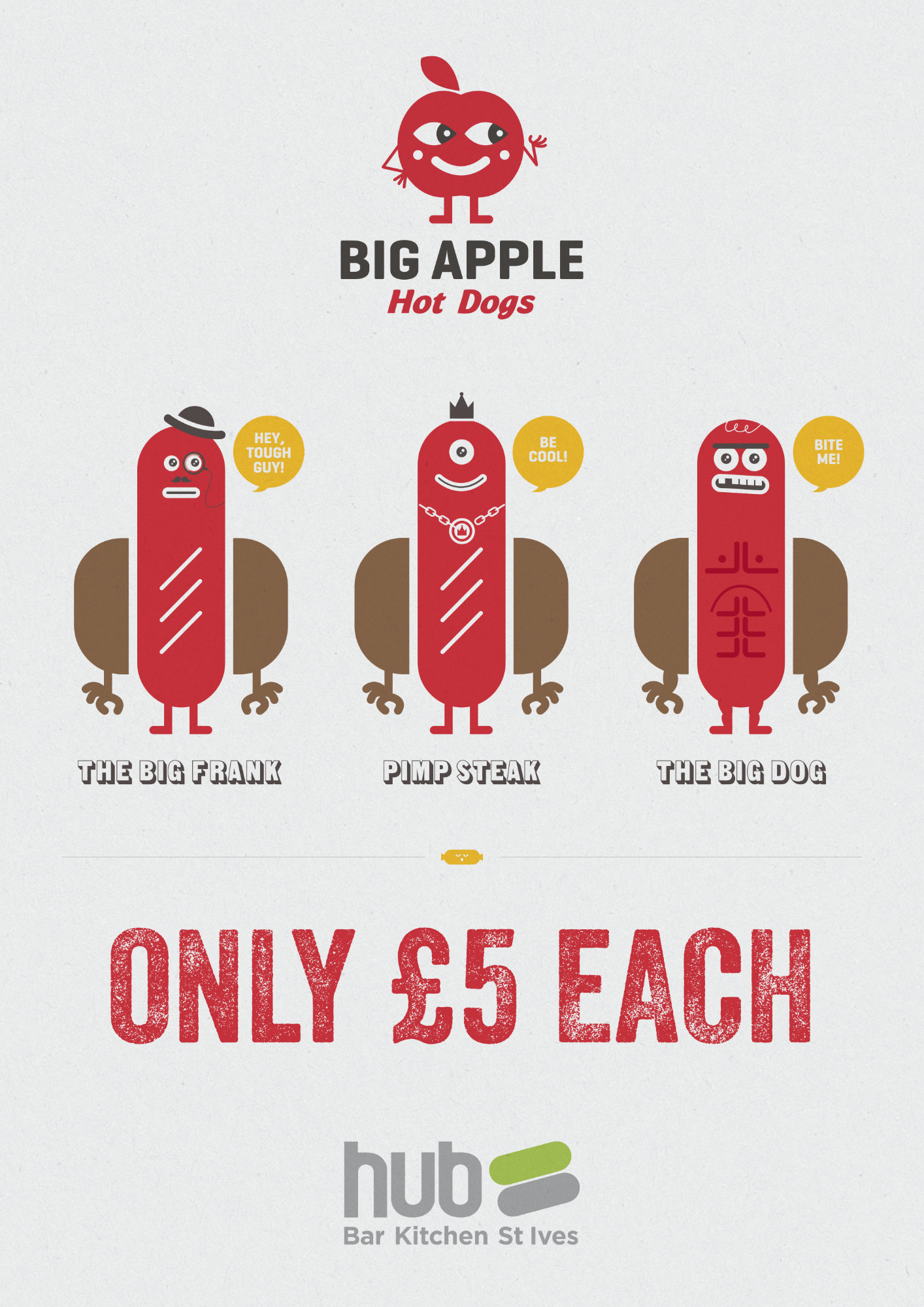 Hub-Big Apple Hot Dogs poster